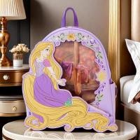 ราคา Rapunzel Princess Phantom Double Shoulder Backpack สำหรับเด็กหญิงและผู้หญิง กระเป๋าสะพายข้างแฟชั่น ใช้งานได้ทุกวัน เช่น การเดินทางและการเรียน (41110976704)