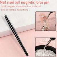 ราคา 3D Tiny เล็บลูกปัดปากกาแม่เหล็ก One-Click Alignment Super Strong เล็บเครื่องมือ Cat Eye ยาทาเล็บ DIY ลูกปัดปากกาแม่เหล็ก (48107681511)