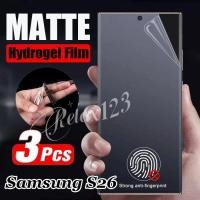 ราคา SAMSUNG สําหรับSamsung S26 Ultra 5G 1-3Pcs Matte Hydrogelฟิล์มสําหรับSamsung Galaxy S26 + S26U S 26 U Ultra S26 Plus S26 FE S26Ultra S26 + 5G 2026 Frostedป้องกันหน้าจอไม่ใช่แก้ว (51656107605)