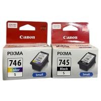 ราคา Canon PG-745 BK (S) + CL-746 Co (S) ของแท้ 100 % (2130831285)