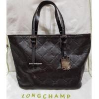 ราคา Longchamp LM Cuir Leather Tote Bag (used once 99%) (6839235618)