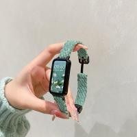 ราคา สายนาฬิกาข้อมือ ผ้าลูกฟูก ไนล่อน สําหรับ OPPO Band 2 Smart Bracelet Women Watchband Winter OPPO Smart Band 2 (18795409384)