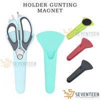 ราคา SEVENTEEN HOLDER KITCHEN SCISSORS แท่งแม่เหล็ก MICROWAVE REFRIGERATOR MAGNET STICKING SCISSORS ผู้ถือผู้ถือฝาครอบ (29715155693)