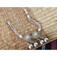 ราคา สร้อยข้อมือเงินแท้(งานเก่า)​ (22586698609)