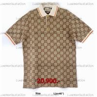 ราคา [พร้อมส่ง]: New!! Gucci Polo T-Shirt ‼️ก่อนกดสั่งรบกวนทักมาเช็คสต๊อคก่อนนะคะ‼️ (29139859326)