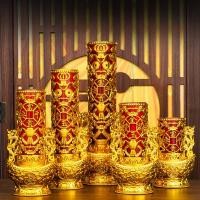 ราคา เชิงเทียน เชิงเทียนสำหรับใส่เทียนแก้ว แถมฟรีเทียนแก้ว ชุดไหว้เจ้า บรรพบุรุษ ตามเทศกาลต่างๆ เชิงเทียนพรีเมี่ยม ราคาต่อคู่ (58001506195)