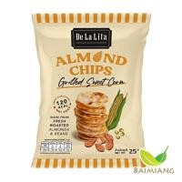 ราคา De La Lita แผ่นอัลมอลด์และข้าวรสข้าวโพด ขนาด 25g. (03261) (15292044423)