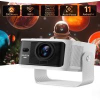 ราคา HY350MAX Android 14 โปรเจคเตอร์อัจฉริยะ, พื้นเมือง 1080P 500 ANSI, โฟกัสอัตโนมัติและคีย์โทน, โปรเจคเตอร์แบบพกพาพร้อมผู้ช่วยเสียง (48557557798)