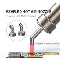 ราคา 45° Beveled Direct Blowing Hot Air หัวฉีดสําหรับ Quick 861/2008 Hot Air Gun BGA Rework Station เปลี่ยนชิ้นส่วนแขน (29885094991)