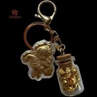 ราคา [Fas-t] Creative Year Of The Horse เลียนแบบฟอยล์ทองพวงกุญแจ Fortune Golden Yuanbao พวงกุญแจกระเป๋าจี้ตกแต่งของขวัญปีใหม่ (52960106012)