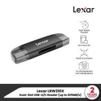 ราคา ▣ Lexar Dual-Slot Sd/Microsd Card, Usb-A/C, Uhs-I Card Reader (การ์ดรีดเดอร์) ใ (24138418734)
