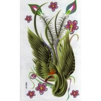 ราคา Tattoo ลาย นก Bird นกยูง Peacock แท็ททู สติกเกอร์ (6034474)