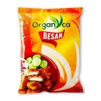 ราคา Organica Besan Flour Gram Flour Chickpea แป้งถั่วลูกไก่ 500 กรัม จากถั่วลูกไก่ 100% เบซัน (42664766447)