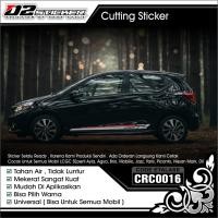 ราคา Toyota avanza car Sticker CRC0016 รายการตัดตัวถังขวาด้านซ้าย Toyota brio yayla car (53359427848)