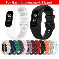ราคา สําหรับ Garmin Smart 5 Sillicone สายรัดข้อมือสําหรับ Garmin Vivosmart 5 กิจกรรม Fitness Tracker Smartwatch smart5 เปลี่ยน Band (43480032109)