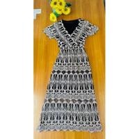 ราคา เดรสกระโปรงยาวสีน้ำตาลอ่อน มือสอง (27306992787)