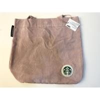 ราคา กระเป๋าสะพายผ้าลูกฟูกสตาร์บัคส์ สีชมพูพาสเทล (7689517140)