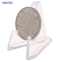 ราคา (Interfun) ขาตั้งอะคริลิค สําหรับตั้งโชว์เหรียญ การ์ด 1 ชิ้น (12065183599)