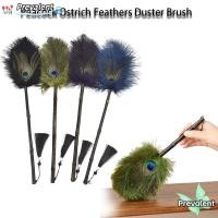ราคา สิทธิพล่าน นกยูงขนนกกระจอกเทศแปรงปัดฝุ่น, เครื่องมือทําความสะอาด Multi-function Removal Dusters, Handle Anti-static แบบพกพา Gap ทําความสะอาดฝุ่น Duster (56660757886)