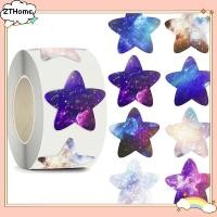 ราคา BEK 500 ชิ้น Self-กาว Star Space Stiers รางวัลของขวัญตกแต่งป้าย Stier 1 นิ้ว ITC (53560890486)