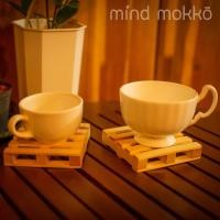 ราคา Mini Pallet มินิพาเลทสำหรับรองแก้ว หรือ กระถางต้นไม้ขนาดเล็ก ทำจากไม้สน จำนวน 2 ชิ้น (29882507307)