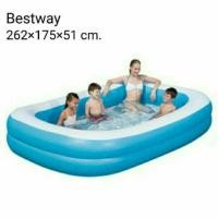 ราคา Bestway สระว่ายน้ำเป่าลม ขนาด 262x175x51cm. (204605380)