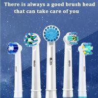 ราคา หัวแปรงสีฟันไฟฟ้า แบบเปลี่ยน สําหรับ Oral B EB17 18 20 25 50 4 ชิ้น ต่อแพ็ค (16596290637)