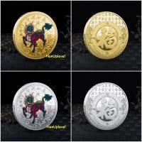 ราคา เหรียญกิเลน เหรียญลายกิเลน ชุบเงิน ชุบทอง ลงสี ขัดเงา เหรียญสะสม C 11 (19669214529)