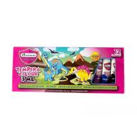 ราคา สีน้ำ Master Art 12 สี Tempera Colour ขนาด 3 ml. (21386058923)