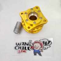 ราคา ดุมหน้าย่อ สีทอง ดุมย่อ หน้าดิส WAVE110i / DREAM SUPERCUB / WAVE125R / WAVE125S / WAVE125ไฟเลี้ยวบังลม / WAVE125ปลาวาฬ (16528059759)