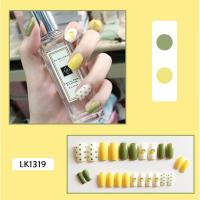ราคา 24ชิ้น ทําเอง เล็บปลอมทําเล็บมือเล็บเท้าเล็บปลอมเกาหลีเล็บ ศิลปะ (56956048392)