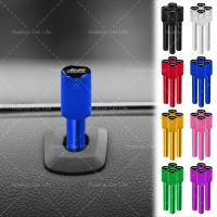 ราคา 1/4pcs อลูมิเนียมรถประตูล็อคปุ่มลูกบิดรถดึงประตูสวิทช์สําหรับ Honda Mugen Power Civic Accord CRV (46603625249)