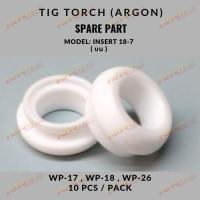 ราคา INSERT 18-7 (บน) อะไหล่ปืนเชื่อมอาร์กอน WP-17/18/26 RHINO ( ปลีก - ส่ง ) (2304823927)
