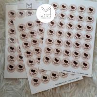 ราคา (70ดวง)สติ๊กเกอร์ติดถุงขนม สติกเกอร์รสชาติ สติ๊กเกอร์กาแฟ coffee สติ๊กเกอร์แปะถุงขนม กันน้ำ (13819902258)