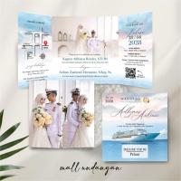 ราคา LUXURY CUSTOM WEDDING INVITATIONS FULL COLOR - PRINT WEDDING INVITAIONS ฟรี PHOTO DELUXE LUXURY TSP (28529288336)