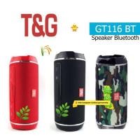 ราคา Speaker Bluetooth TG116 (RED-BLACK) ต่อผ่าน Computer (FM,AUX ,SD Card และ MP3 ผ่าน Flash Drive) (7336019118)