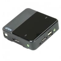 ราคา ATEN 2-Port USB DisplayPort KVM 4K UHD Support รุ่น CS782DP ยี่ห้อ ATEN ประกัน 3 ปี (10216620383)