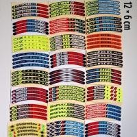 ราคา ล่าสุด Takasago OZ Racing Enkei ขอบมอเตอร์ไซค์ Sticker List (52206205595)