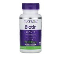 ราคา [พร้อมส่ง]Natrol Biotin 10,000 mcg 100 Tablets ไบโอติน บรรจุ 100 Tablets (9137737707)