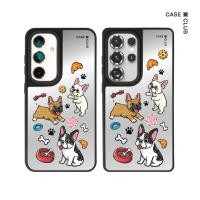 ราคา CaseClub เคส ซัมซุง เคส Samsung เคส กระจก ลาย French Bull Dog Play Time สำหรับ Galaxy S25 Ultra / S25 (29891106141)