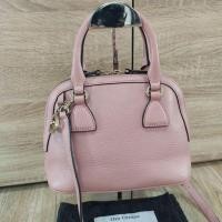 ราคา Gucci Dome Small GG Charm Soft Pink Leather ของแท้มือสอง (21324056596)