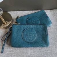 ราคา Coach แท้ 100%. กระเป๋าคล้องมือ 2 ช่องซิป ไซส์ L (4894771994)