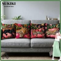 ราคา ซูกิกิ หมอนผ้าลินินเสือดาว,45ซม.ปลอกหมอนอิงวินเทจ,สร้างสรรค์วัสดุนุ่มลายดอกไม้รู้สึกสบาย ๆ ตกแต่งปลอกหมอนตกแต่งบ้าน (52509148333)