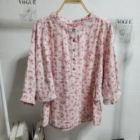 ราคา เสื้อลายดอก แขนพองบอลลูน (43251721918)