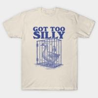 ราคา เสื้อยืด Vintage Got too silly shirt, Retro Unisex Adult T Shirt, Vintage Goose T Shirt, Nostalgia (44365078797)