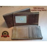 ราคา ที่ !! กระเป๋าสตางค์ผู้หญิง Camel Long Size Cow Leather / Dompet Lelaki Perempuan Camel 100% Kulit (54060517238)