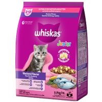 ราคา วิสกัสสูตรลูกแมวรสปลาทูอาหารแมวชนิดเม็ด2.7กก. Whiskas Junior Mackerel Cat Food Pocket 2.7kg [8853301005562 ] (56110300198)