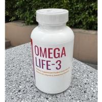 ราคา New Omega Life 3 โอเมก้า ไลฟ์ ทรี ผลิตภัณฑ์เสริมอาหารจากน้ำมันปลา #Expire2027 สินค้าแท้% (43422145834)