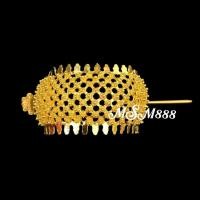ราคา รัดเกล้าผม เครื่องประดับผม เครื่องประดับชุดไทย สีทอง (20748744712)