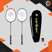 ราคา ไม้แบดมินตัน CARLTON GENZ 100X ไม้แบดแพคคู่ 2ไม้ พร้อมลูกแบด (สินค้าลิขสิทธิ์แท้ 100%) (51953901518)